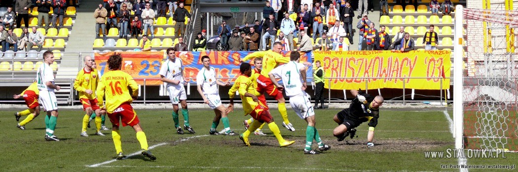 Znicz Pruszkw - Stal Stalowa Wola (2008-03-30)