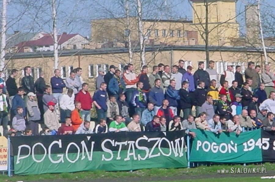 Pogoń Staszów - Stal Stalowa Wola (2004-04-14)